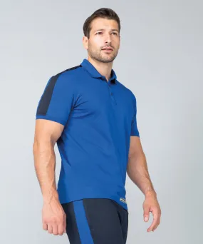 381LV Contrast panel polo
