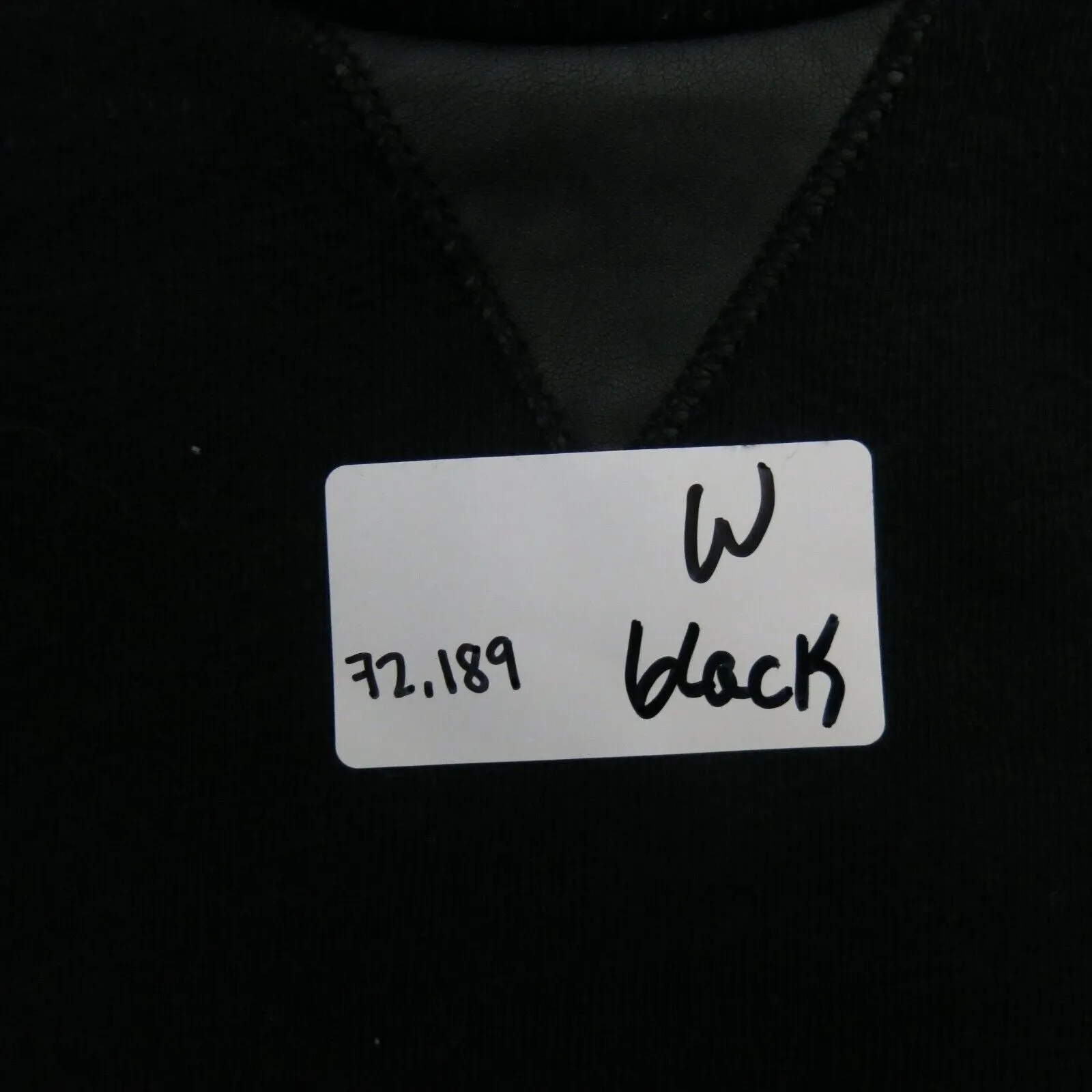 Abercrombie & Fitch Sweatshirt Womens Small Black Cropped Long Sleeve Crew Neck