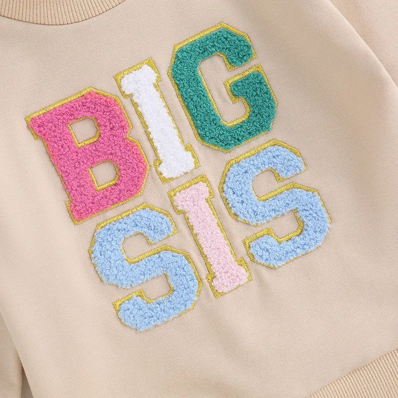 Big Sis Patches Sweatshirt
