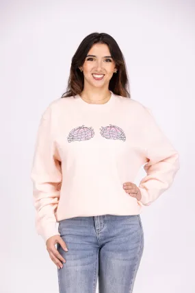 Save The Tatas Crewneck Sweatshirt *Final Sale*