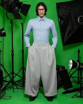 Sudirman Suit Shirt (Sky Denim) / Ramlee Sweatpants (Grey)